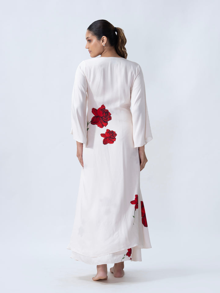 Lovers & Roses Long Robe